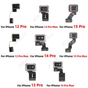 Bilashmart AiinAnt Proximity Ambient Light Lidar Sensor Flex Cable iPhone 15 14 13 12 Pro Max Plus mini Phone Repair Parts