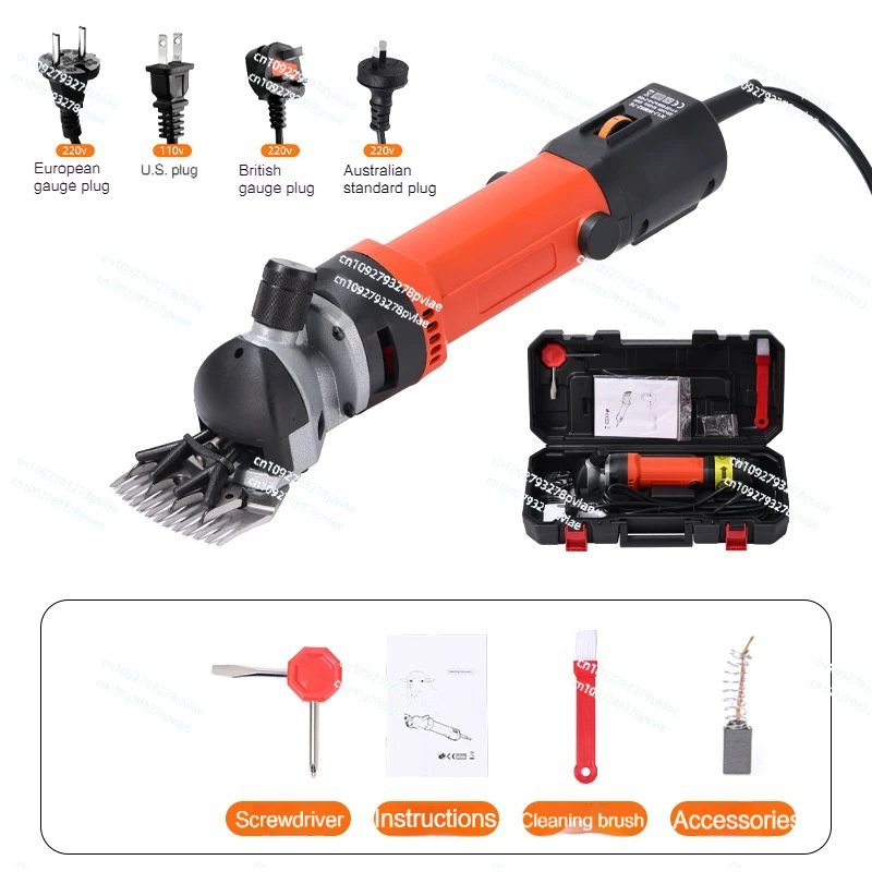 Professional Electric Wool Pusher, Horse Hair, Cow Hair Shearing Machine, High-power Shaving Tool, Cloth, Leather Goods, Handicr