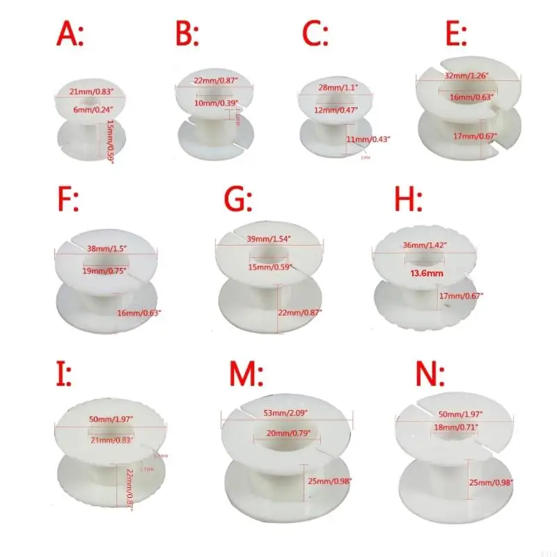 W91A 10pcs tahan lama bingkai kumparan kumpul bingkai kumparan induktif aksesori rak kumparan induktif