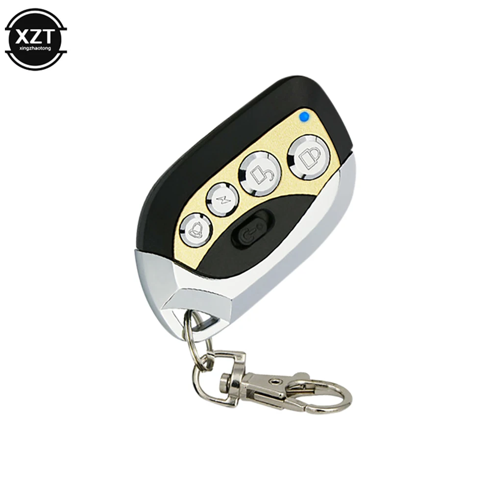 Universal Wireless Remote Key 433mkz Copy Clone 4-buttons ABCD Car Entrance Guard Control for Electric Garage Door