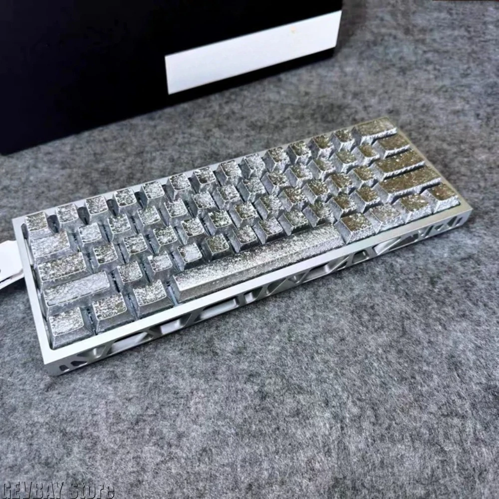 H60 Hollow Aluminum Keyboard Case Shell for Wooting 60/HE+ 60% Keys Layouts for Mad 60/Pro DZ60 GH60 Win60/HE GT60/Pro Keyboard