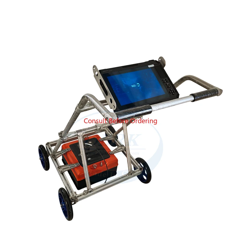 Geo Detection Ground Penetrating Radar Pavement Asphalt Layer Thickness Ground Penetrating Radar GPR