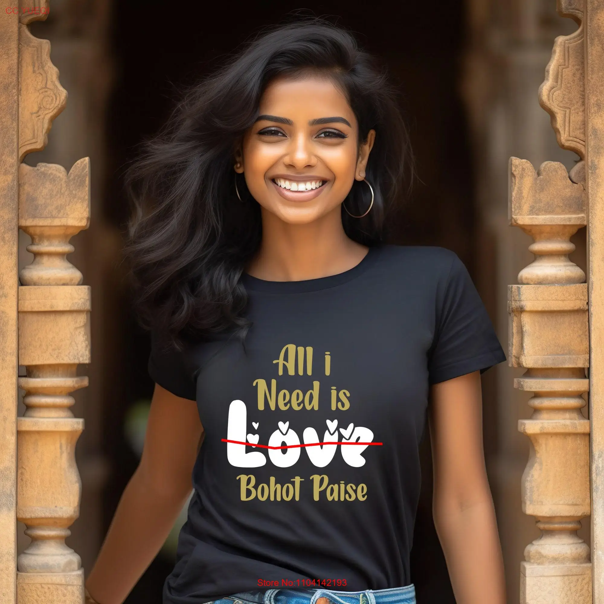 Bollywood Inspired T Shirt South Asian for Her or Him Funny Desi Dialogue Indian Punjabi long or short sleeves