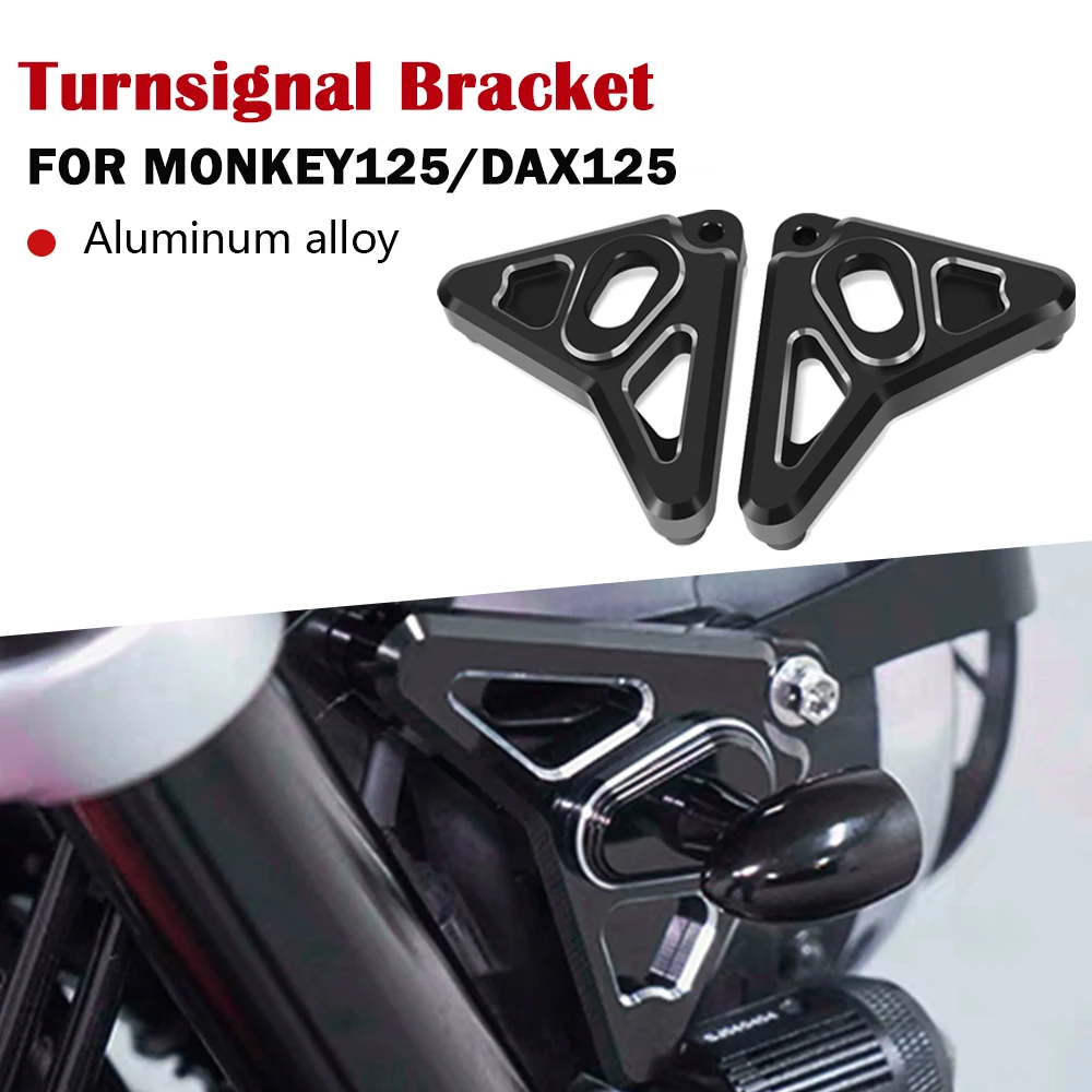 

For MONKEY125 2024 DAX125 2024 MSX125 GROM 2013-2024 Motorcycle accessories Headlight bracket Turn signal bracket Lamp holder