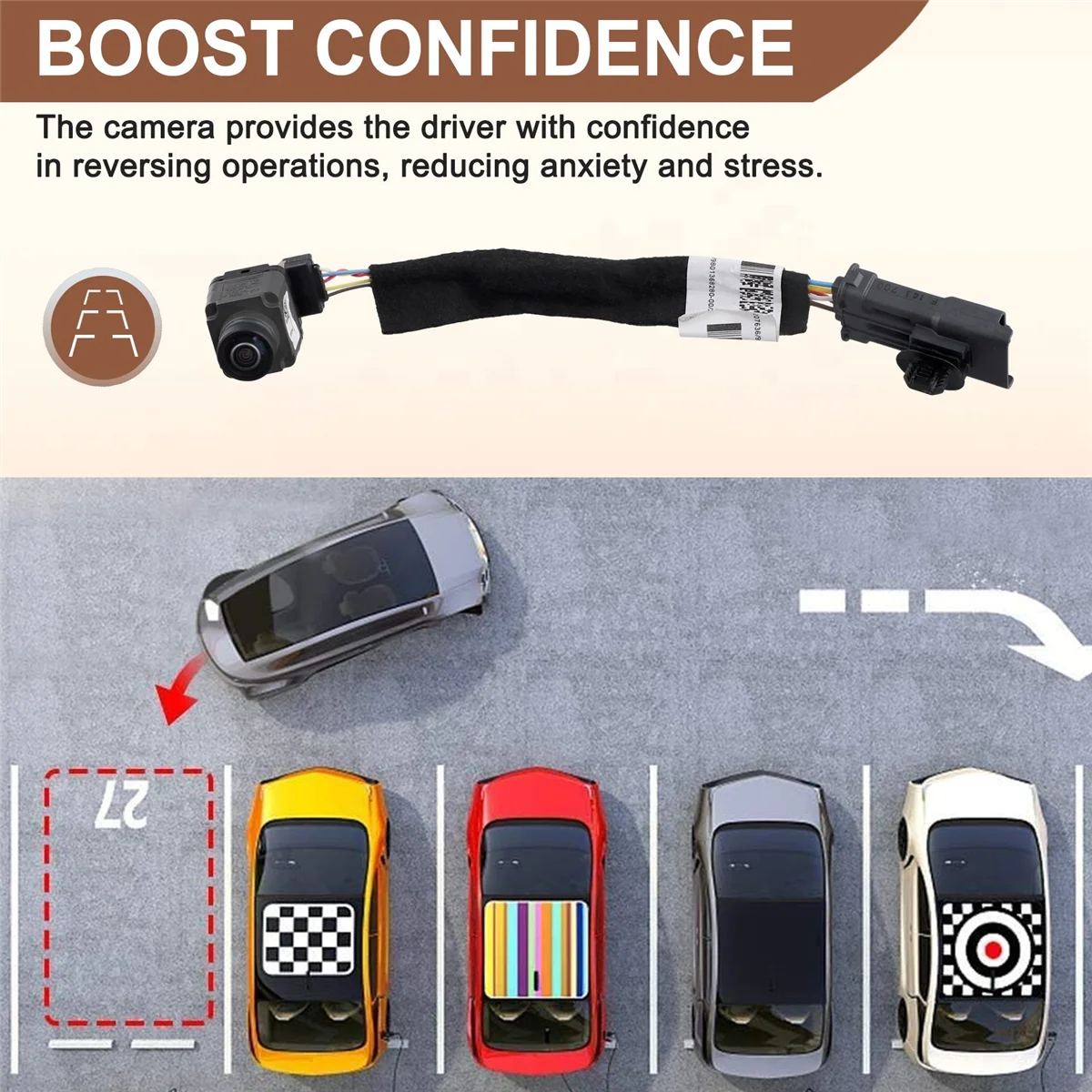 

Rear View Parking Aid Camera Panoramic Camera 9801146580 980 Super Hot Picasso II 2015-2016