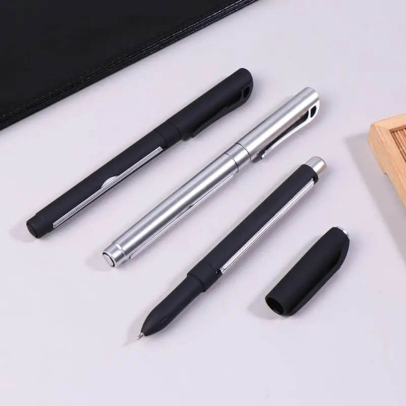 قطعة واحدة من أداة كتابة المعلومات السرية البلاستيكية مع الامتحانات والملاحظات قلم غير مرئي قابل للسحب تلقائيًا