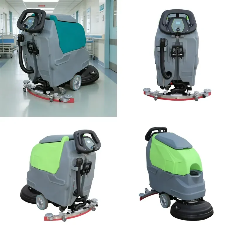 Self-Propelled Automatic Floor Cleaner for Tile Floors Efficient Washing Machine