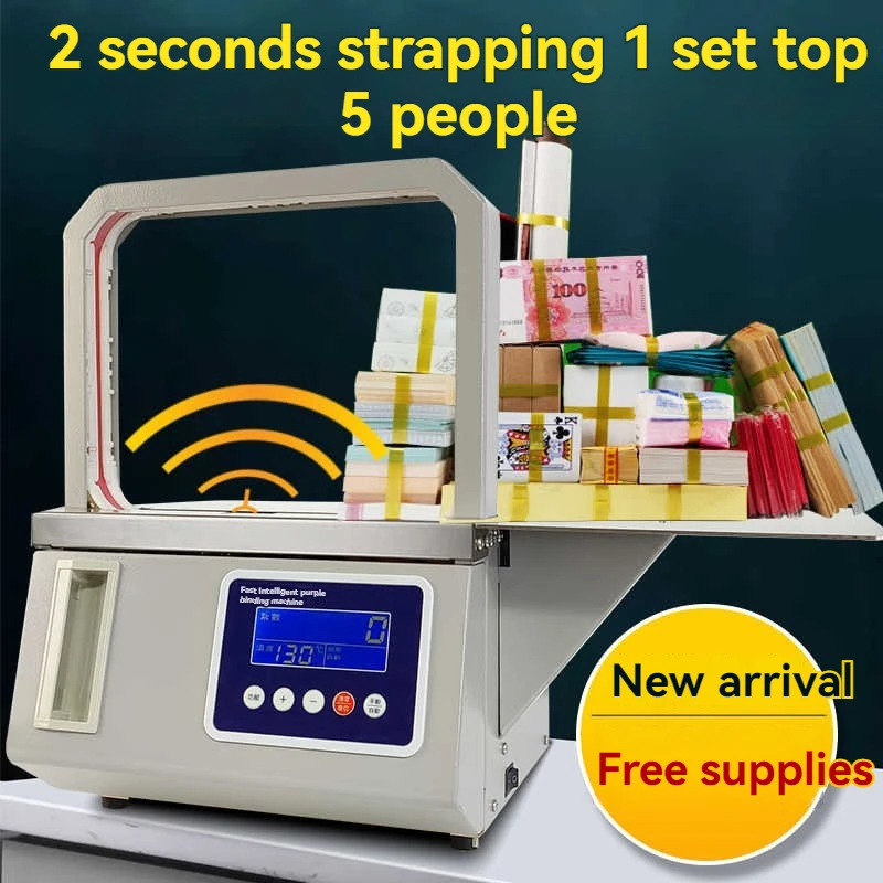 Packing Banknotes Tape Strapping Machine Banknote Strapping Machine