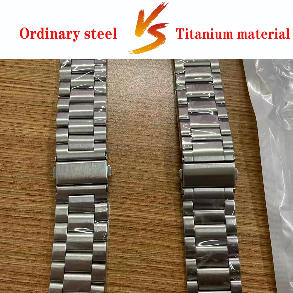Titan Metallarmband 22mm 20mm 18mm 16mm Uhrenarmband Schnellverschluss Universal Armband Smart Watch Ersatzarmband Business – Detail 2