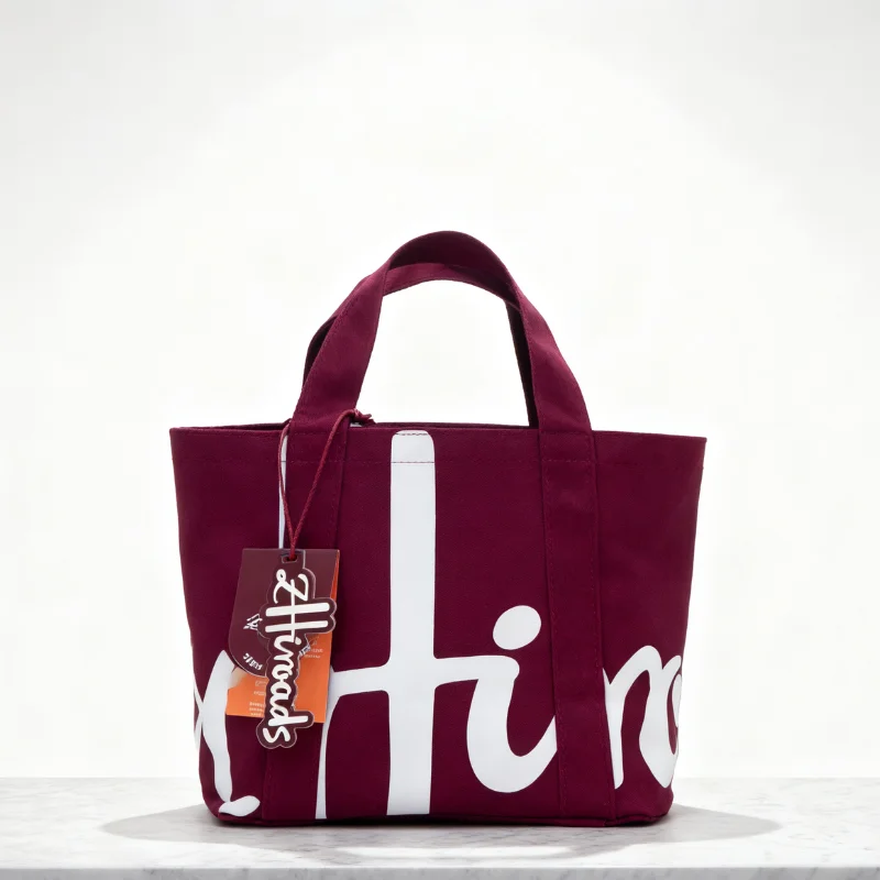 

Eco-Friendly Fashionable Bucket Cotton Tote Bag for Women, Ladies Handbag, Shopping Gift, Brand Style