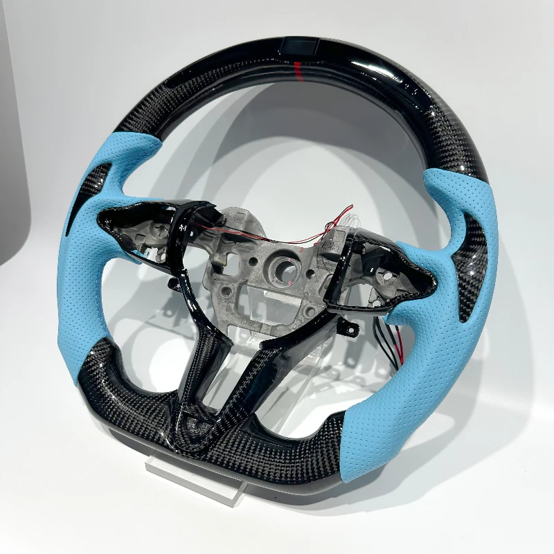 Special Frame Carbon Fiber Steering Wheel For Hyundai Elantra N I30 I20 And Veloster N