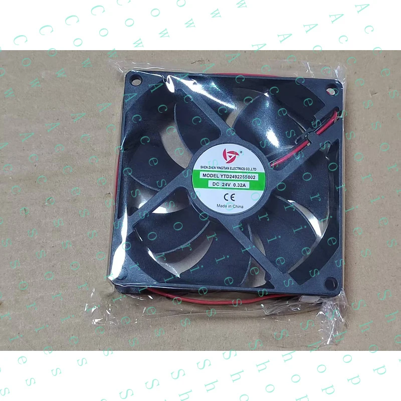 

PP+ 1X 0.32A 9025 9CM welding machine inverter cooling fan YTD249225S002 24V