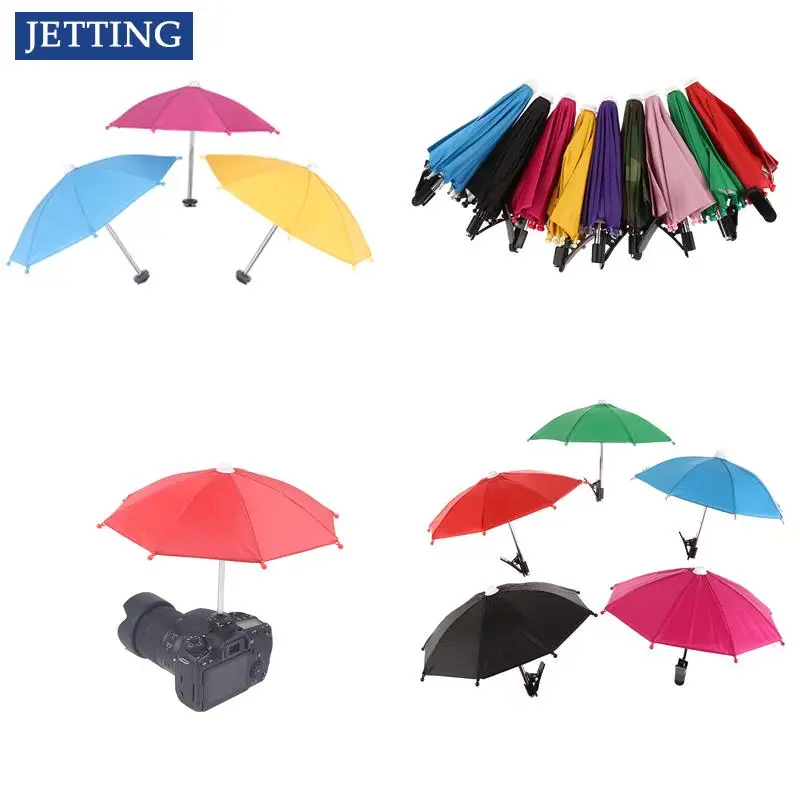 1PC DSLR Camera Umbrella Hot Shoe Cover Sunshade Rainy Holder For Camera Mirrorless Phone Photography Accessory