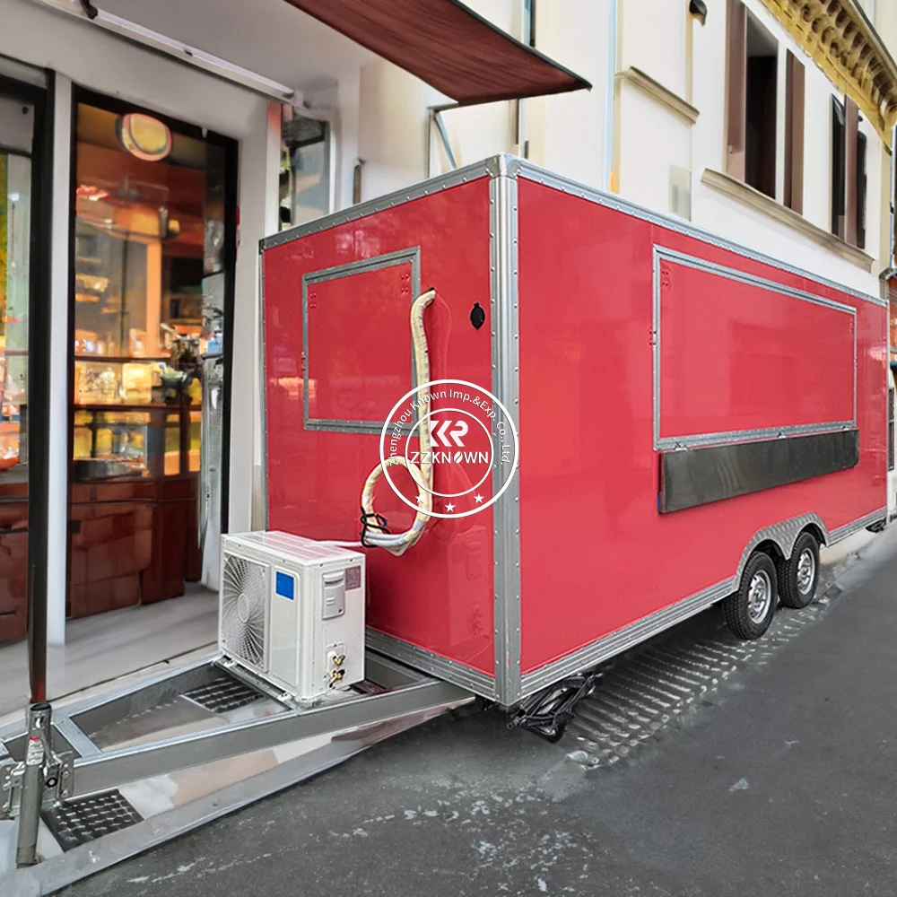 

Mobile Food Truck Vintage Fast Food Trailer Mobile Bar Drink Coffee Shop Truck Trailer Food Cart