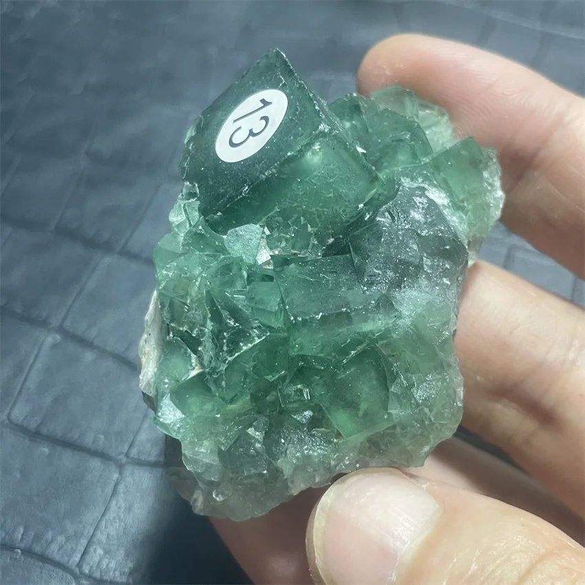 NEW! 100% Natural green fluorite rare octahedral fluorite mineral specimen  cluster Stones and crystals Healing crystal