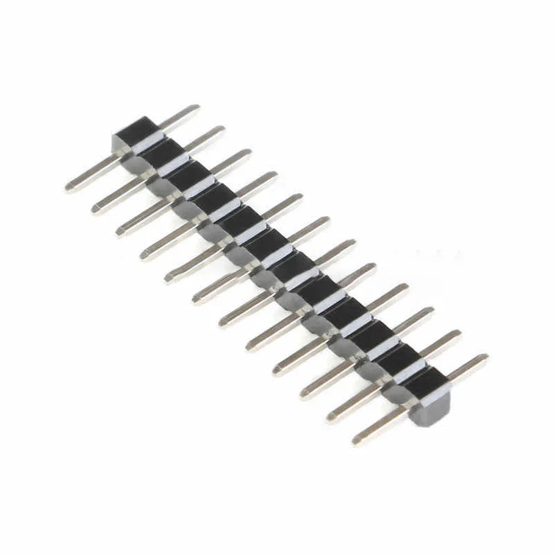 2.0mm pitch, single-row pins, 180-degree straight insertion, 1*2/3/4/5/6/7/8/9/10/12/15/20/40P