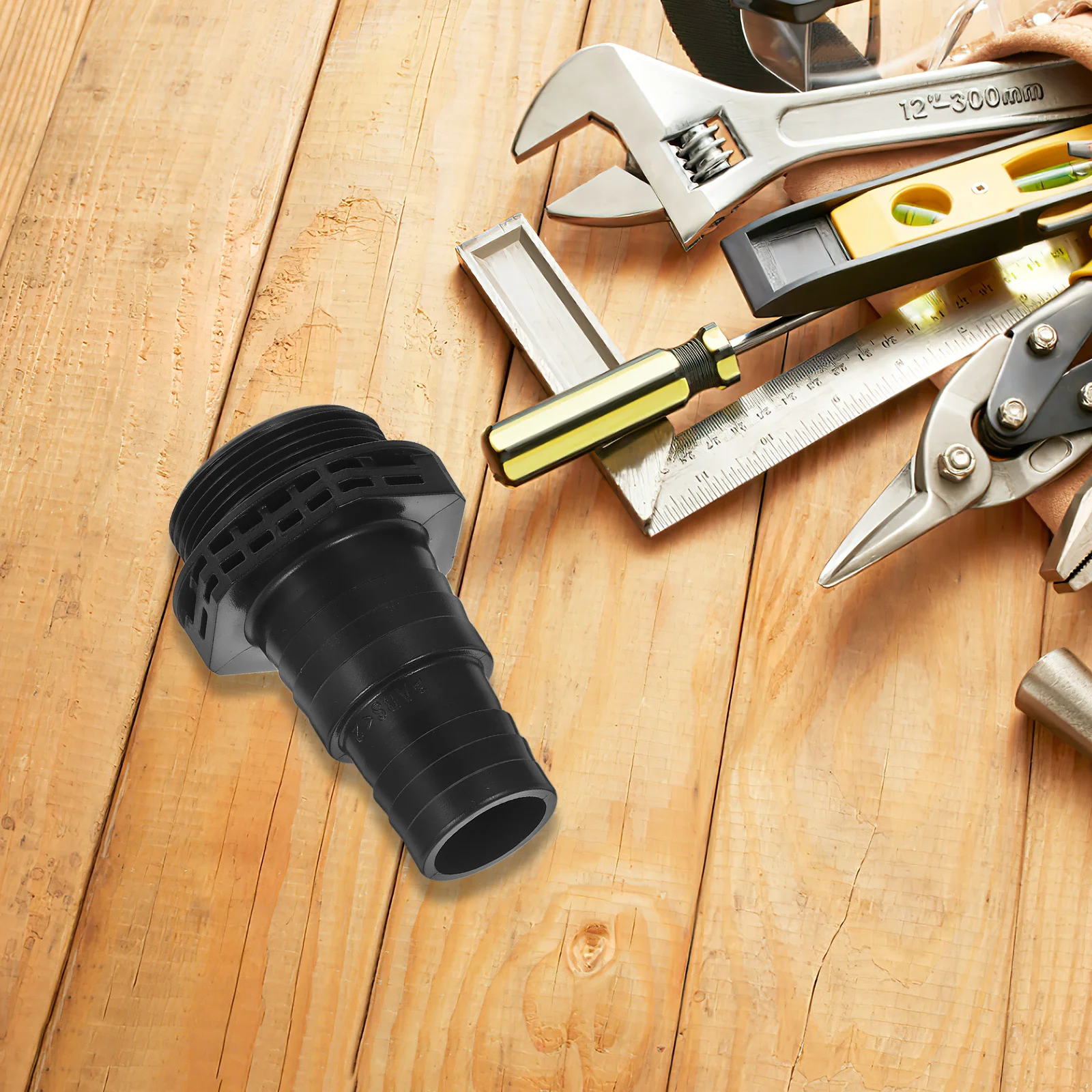 

Pool Pump Adapter Replacement 32 38mm Threaded Plastic Hose Fitting Sand Filter Accessory for Above-Ground Pool Filter Pump Hose