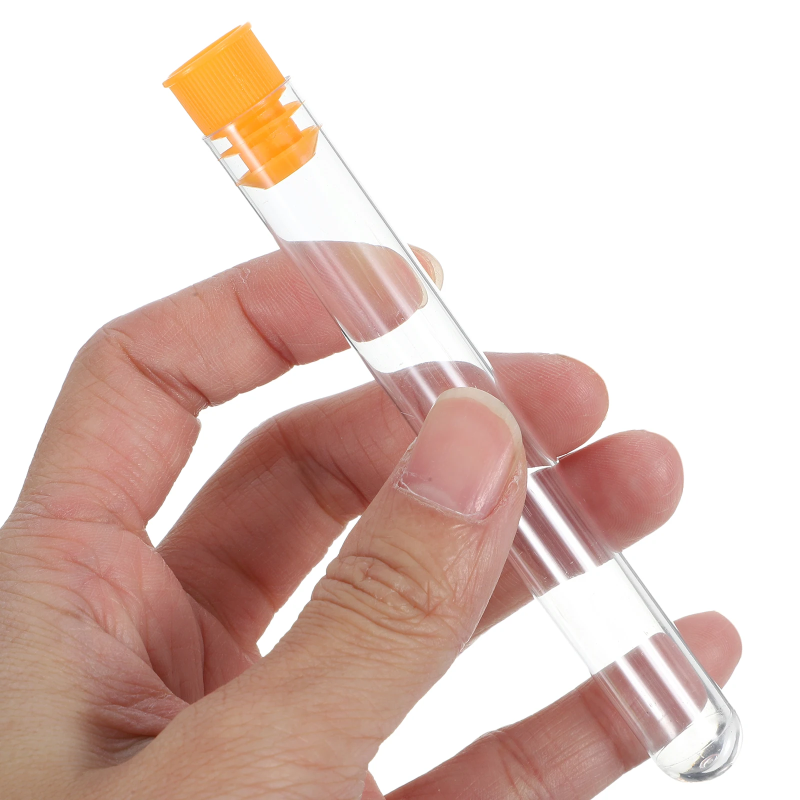

10 Pcs Needle Storage Tubes Clear PP Lightweight Sewing Embroidery ganizers Big Eyes Needles Beads Jewelry for Crafts