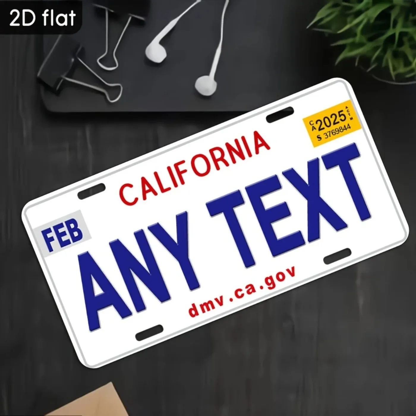 Custom Personalized California Metal Signs Unique Home Bar Garage Holiday Decor (Only Decoration) image 4