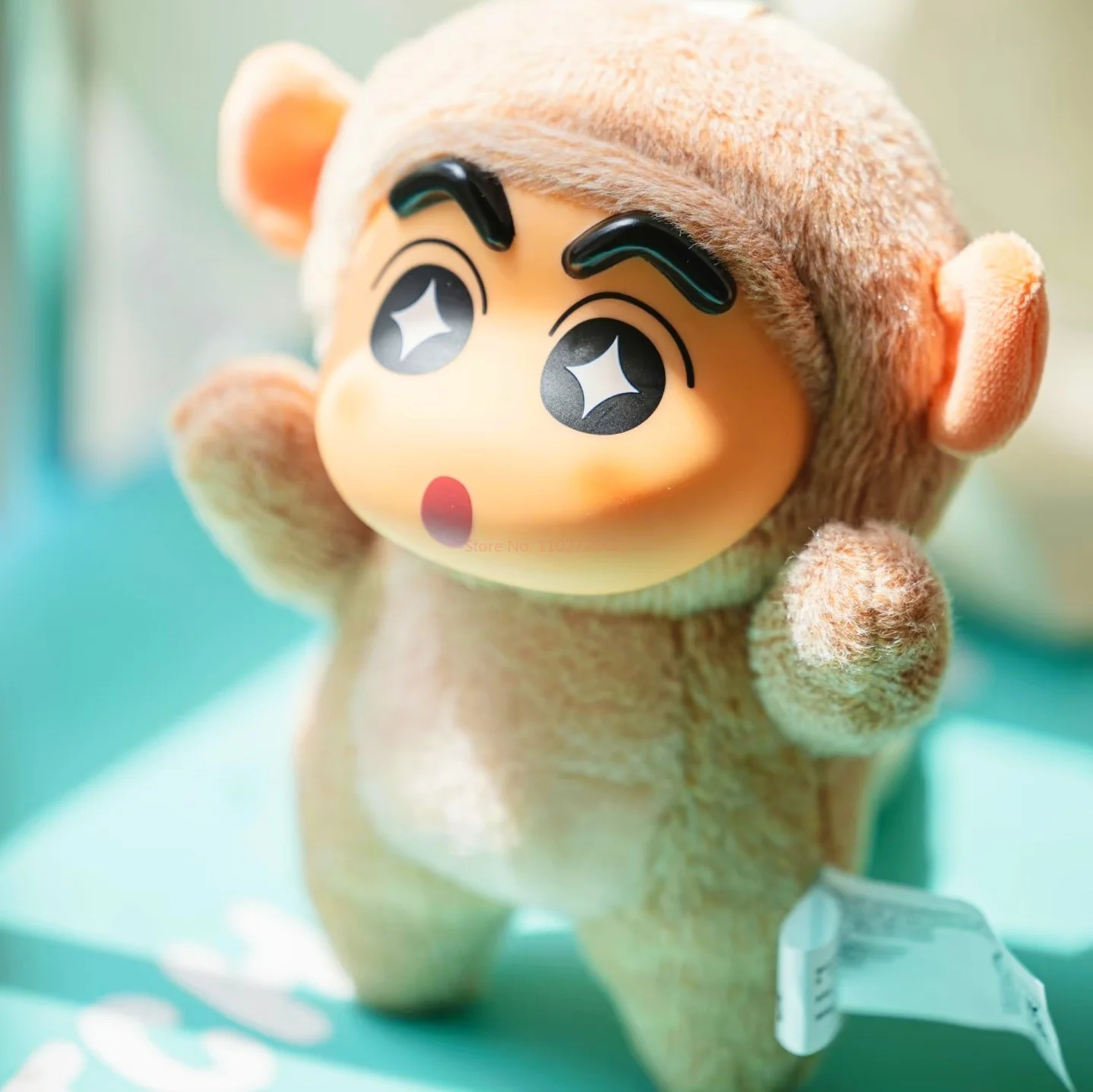 Genuinecrayon Shin-Chan ตุ๊กตาพวงกุญแจและไวนิลรูป Big Tail Series อย่างเป็นทางการน่ารักตุ๊กตาตาบอดกล่องของขวัญสะสมสําหรับวันเกิด