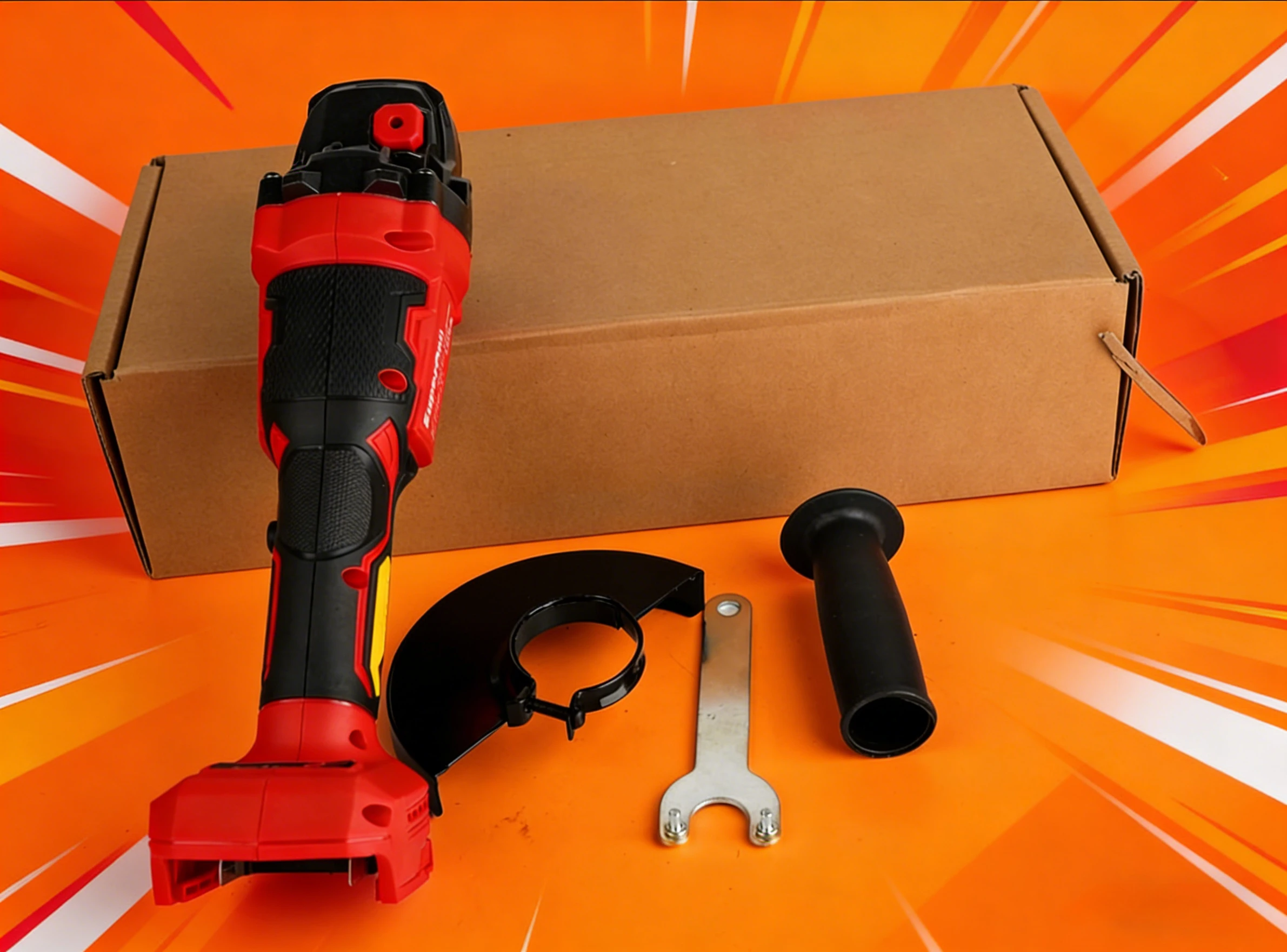 

Бесщеточная угловая шлифовальная машина с длительным сроком службы, многофункциональный электрический инструмент для полировки металла и удаления ржавчины. Аккумулятор в комплект не входит.