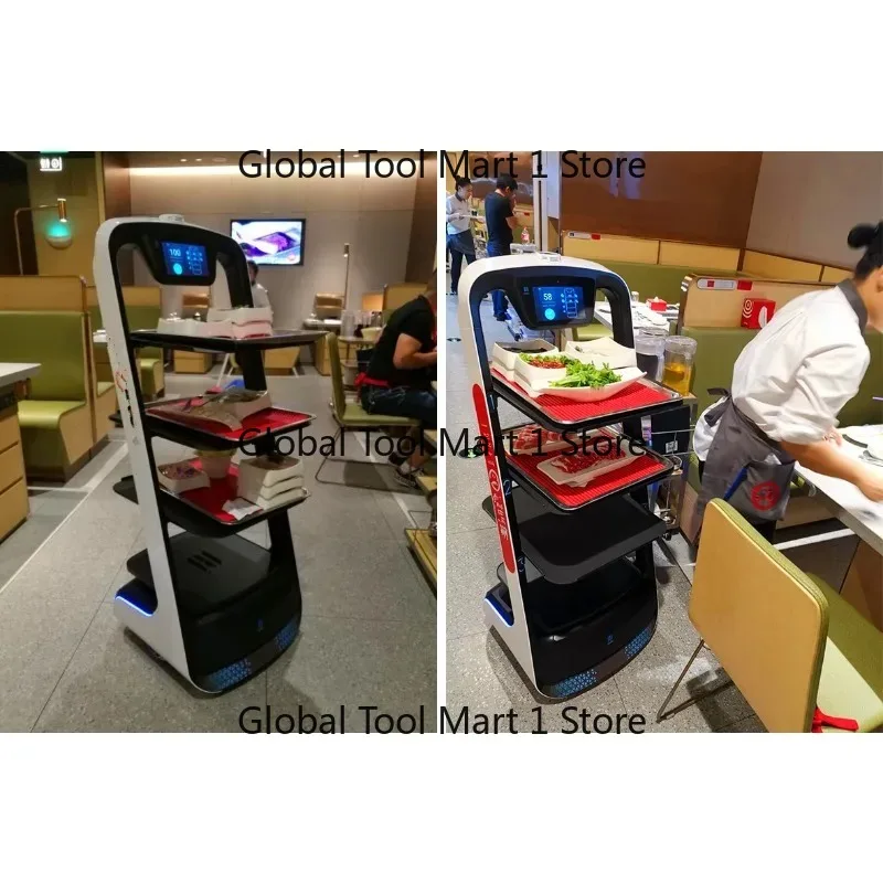 Best-selling Automatic Humanized Waiter Food Delivery Mini ic Service  Self Drive