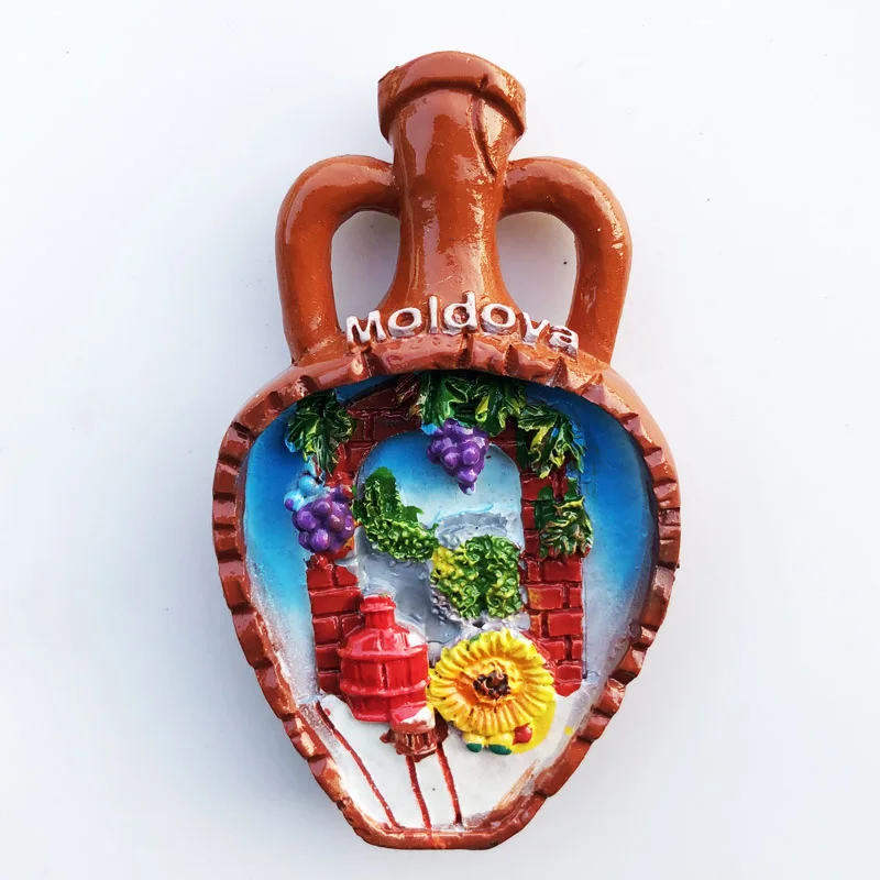 

Fridge Magnet Moldovan Pottery Crafts, Humanistic Style Decoration, Message Stickers, Tourism Souvenirs
