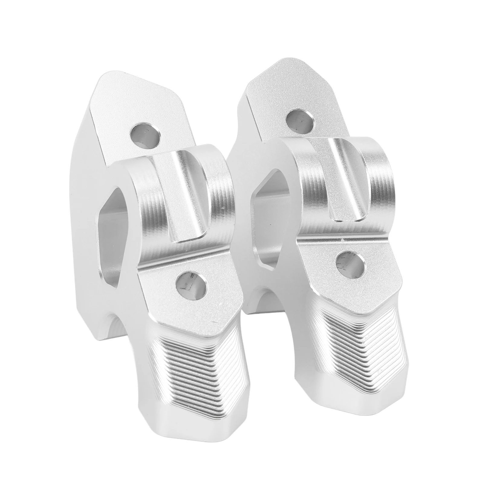

Handlebar Riser - Aluminum Anodized, 1.5in Height Increase for Improved Riding Comfort, Professional Fit for R1300GS, Silver