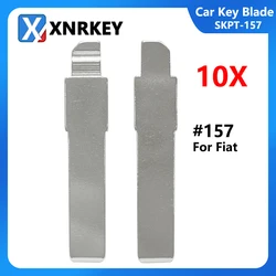 10pcs 157# KD Car Key Blade SIP22 Metal Uncut Blank for Fiat Punto Ducato Stilo Panda Idea for Keydiy KD Xhorse VVDI JMD Blade