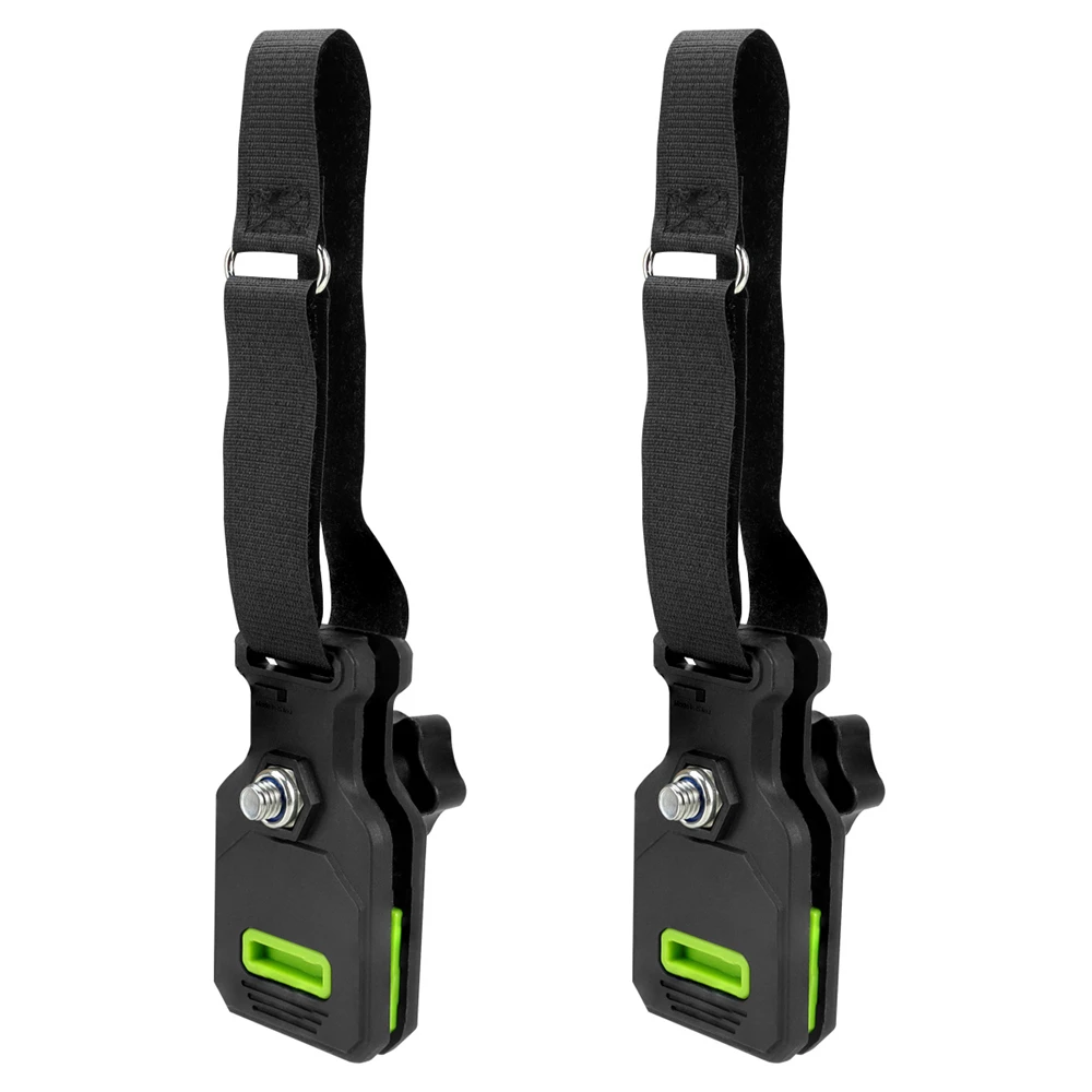 2Pcs Upgraded RV Awning Clamps with Anti-Slip Pads UV Stabilized Nylon Strong Holding for Camper Travel Trailer