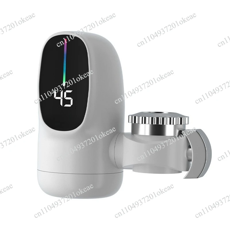 Connected electric water heater Intelligent digital display Quick heating Installation-free instant faucet Household