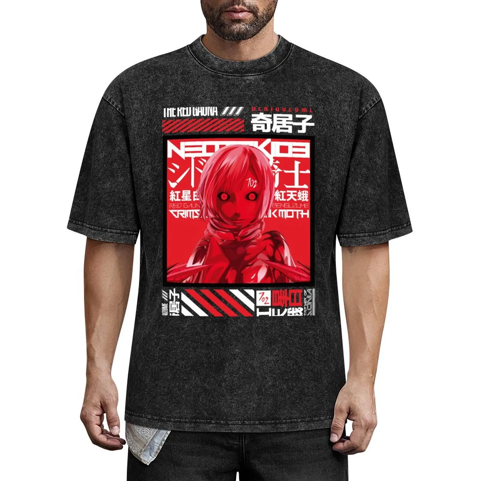 

Neotokio3 - Knights of Sidonia – Benisuzume Vector Design T-Shirt luxury designer vintage anime shirt men clothings