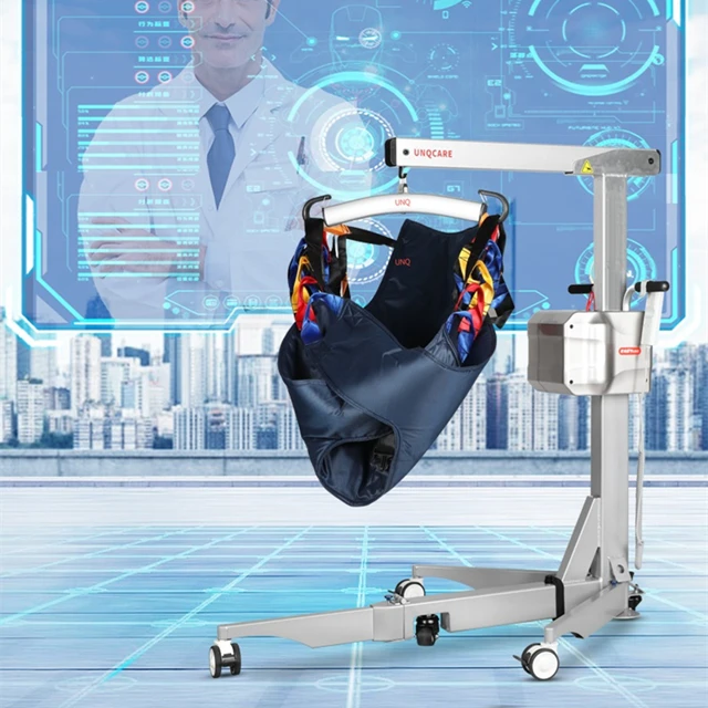 2022 Hot Selling Portable Lightweight Folding Patient Commode Transfer Lift