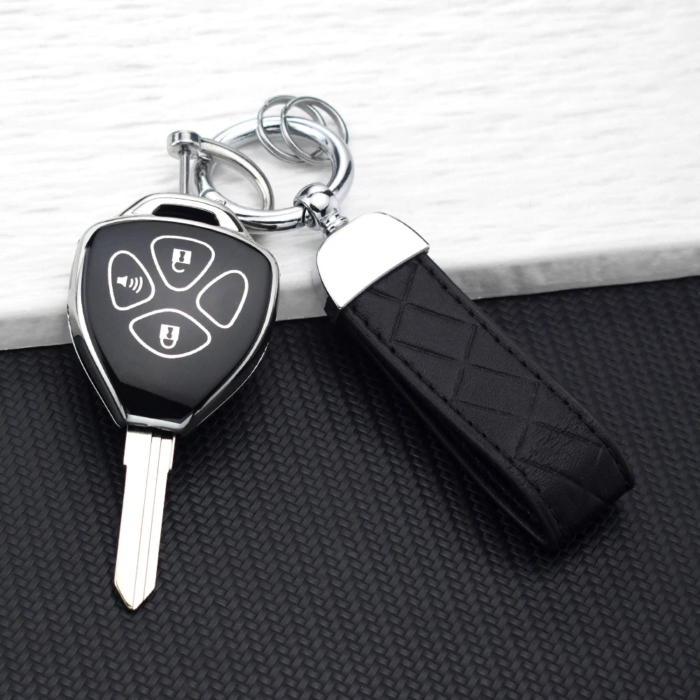 For Toyota Camry Avalon Corolla Matrix Rav4 Venza Yaris 4 Buttons Remote Car Key Shell Case Cover Fob