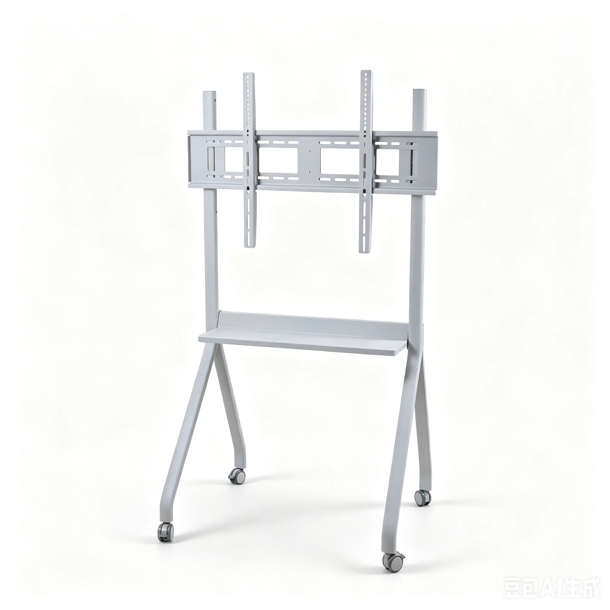 Interactive Intelligent Whiteboard Electric Mobile Stand Adjustable Height Cart 98-110inch 4K Resolution PAL Refresh Rate