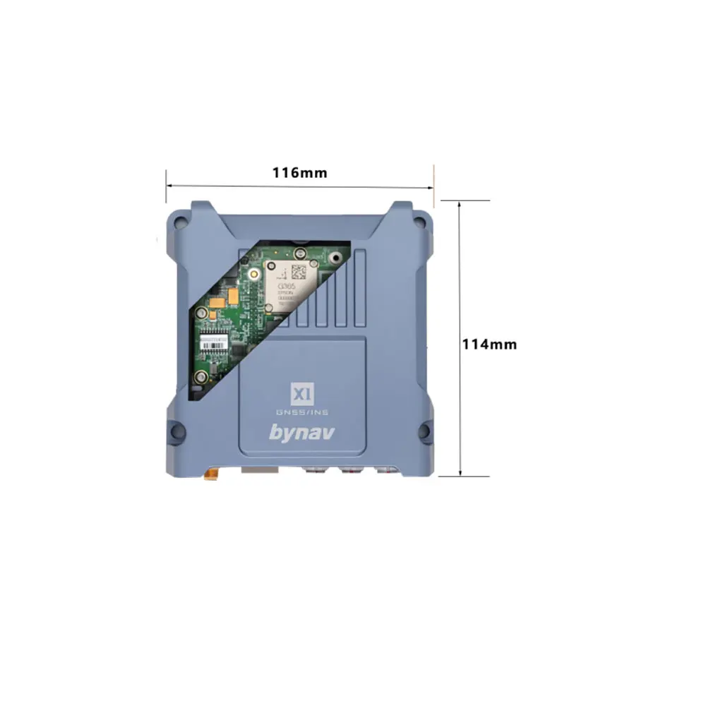 High Quality Bynav X1-5H Dual Antenna Heading Tactical IMU Deeply Coupled GNSS INS RTK IMU Receiver For Mobile Mapping