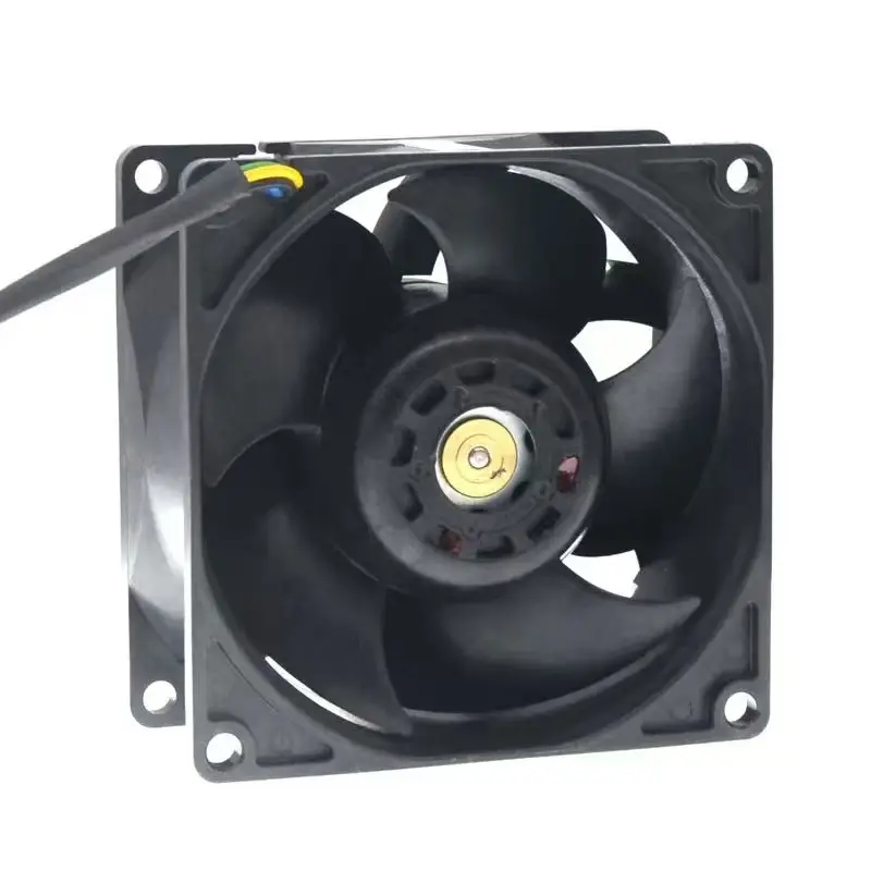 New High Speed 12V Ball Bearing Cooling Fan 80mm X 80mm X 38mm 9GA0812P1G641 1.2A 9950RPM,for Miner Fan Powerful Cooler