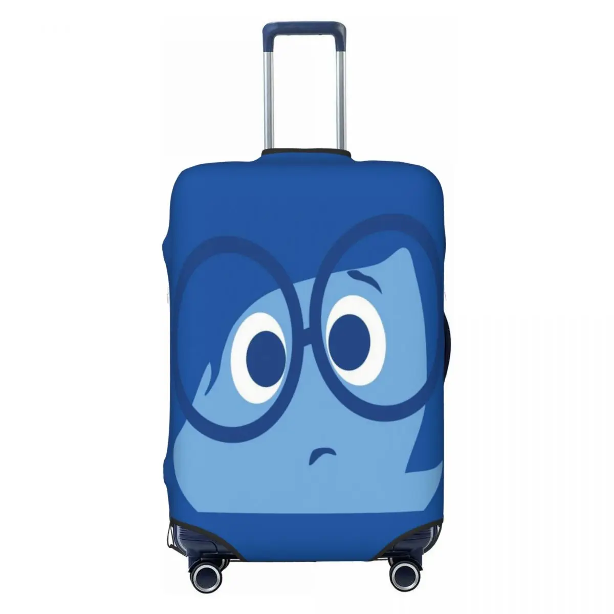 

Custom Inside Out Sadness Luggage Cover Protector Cute Travel Suitcase Protective Cover for 18-32 Inch