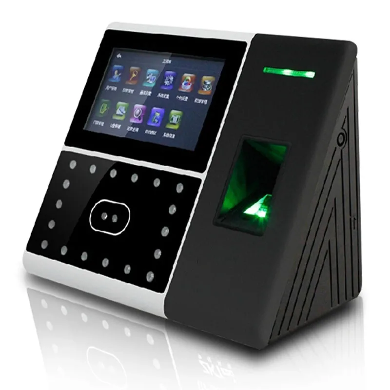 ZK Teco IFace 302 얼굴 인식 생체 지문 단말기 출퇴근 관리 시스템 RFID ID 카드 도어 액세스 제어 포함