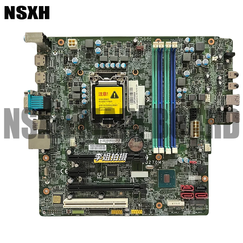 Placa-mãe IQ270MS, M910S, M910T, 00XG204, LGA 1151, placa-mãe DDR4