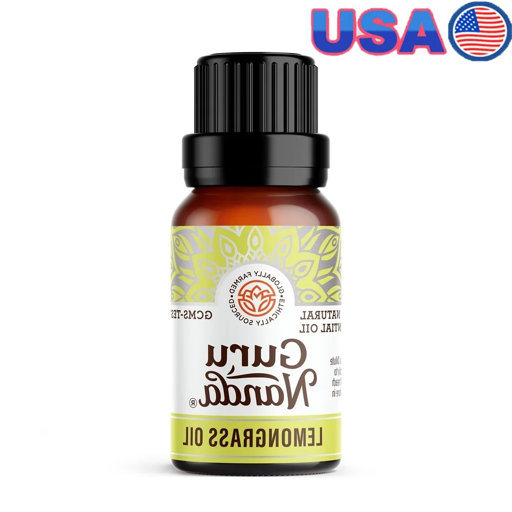 

100% чистое натуральное эфирное масло лемонграсса, ароматерапевтическое диффузорное масло, 15 мл, терапевтическое успокаивающее очищение, домашний спа, проекты «сделай сам»