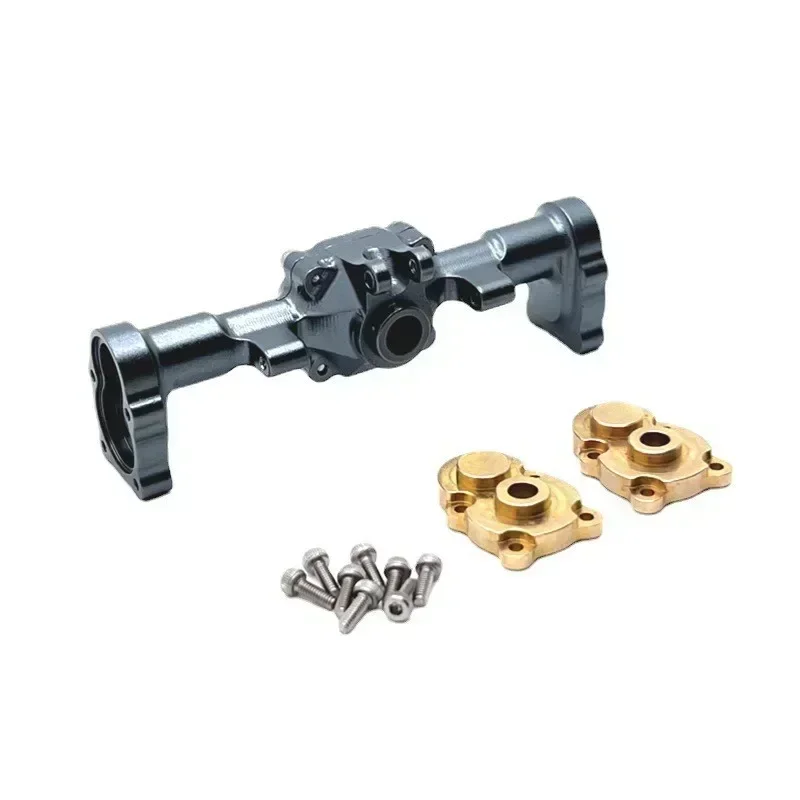 금속 업그레이드 수정 CNC 공정 리어 액슬 하우징 FMS 1/24 Xiaoqi FCX24 원격 제어 자동차 예비 부품용