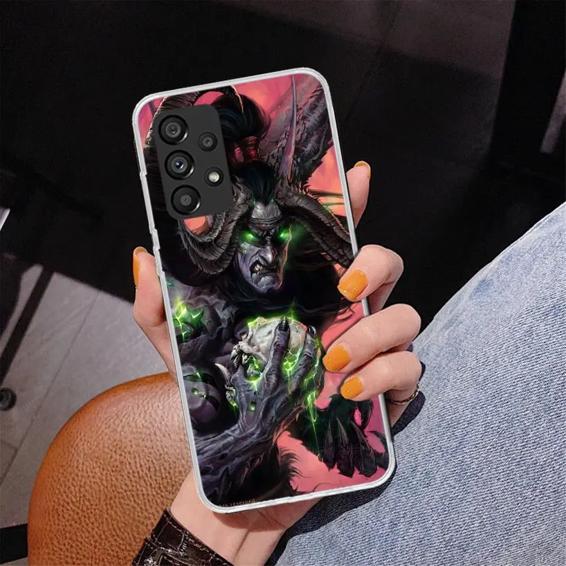 W-World Of W-Warcraft W-Wow Phone Case For Samsung Galaxy A15 A25 A35 A55 A14 A24 A34 A54 A04S A13 A23 A33 A53 A03S A12 A52 A22 