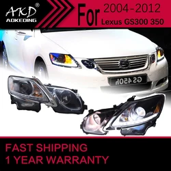 Car Lights for Lexus GS LED Headlight 2004-2012 GS300 GS350 Head Lamp Drl Projector Lens Automotive Accessories