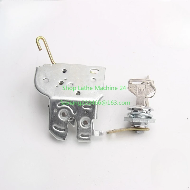 

1Set Excavator Hood Lock Back Cover Lock Assembly For Kobelco SK65/75-8
