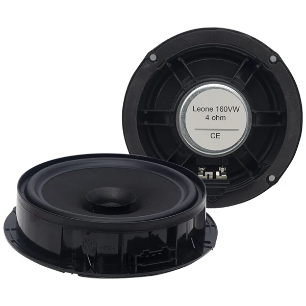 LEONE 160VW 16 CM CAR SPEAKER 4 OHM 200 WATT (VOLKSWAGEN GROUP AND SEAT-SKODA FOR)