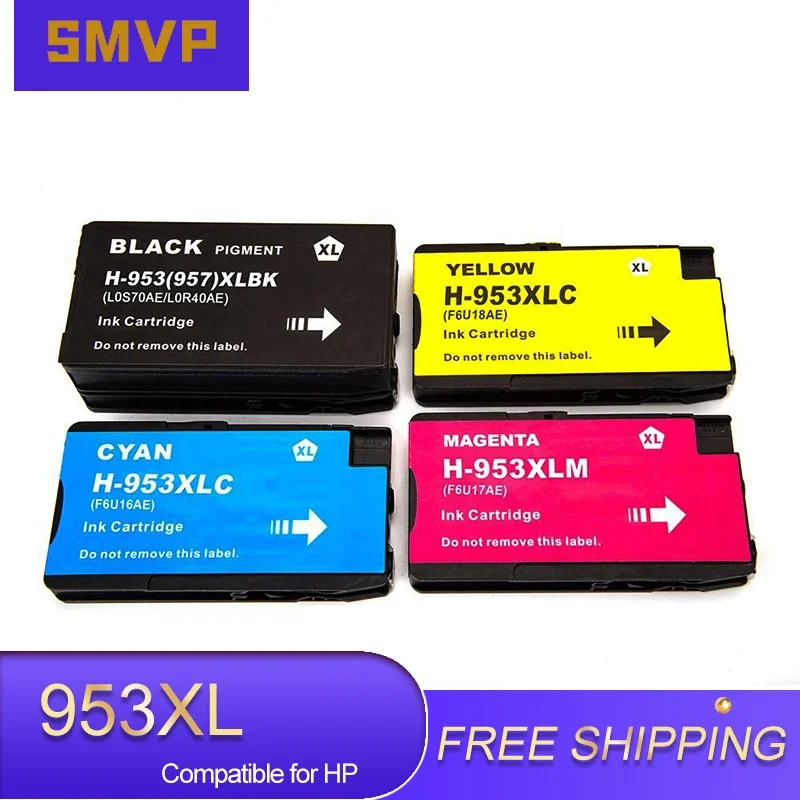 

953XL 957XL 953 957 XL картридж для HP953 для принтера HP OfficeJet 7720/7730/7740/8210/8218/8710/8715/8718/8720/8725