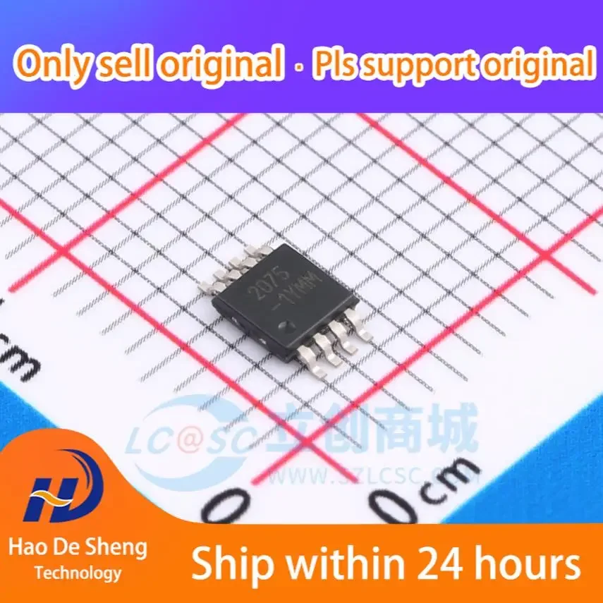 10 قطعة/الوحدة MIC2075-1YMM-TR 8MSOP جديد الأصلي في المخزون