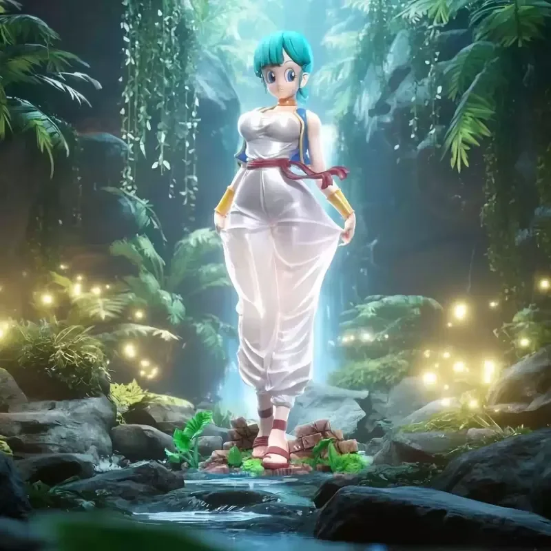 جديد Sc استوديو 29 سنتيمتر لعبة دراغون بول أنيمي الشكل بولما الشكل بولي كلوريد الفينيل تمثال جمع نموذج غرفة زخرفة الأولاد هدايا عيد الميلاد اللعب