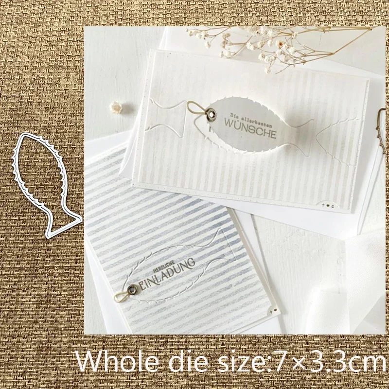 

Новые дизайнерские металлические вырубные штампы для скрапбукинга: декоративные вырезки в форме рыбы для альбомов, открыток и тиснения